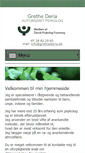 Mobile Screenshot of grethederia.dk